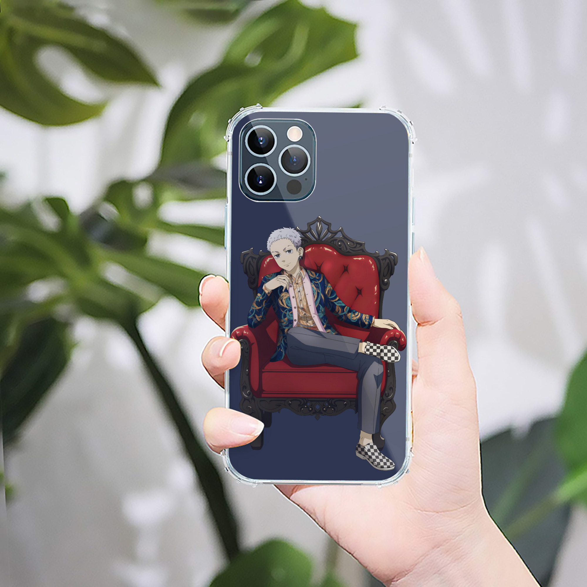 （画像用） 東京リベンジャーズ Tokyo Revengers 【iPhone 12シリーズ対応】透明スマホケース（クリアソフトケース）